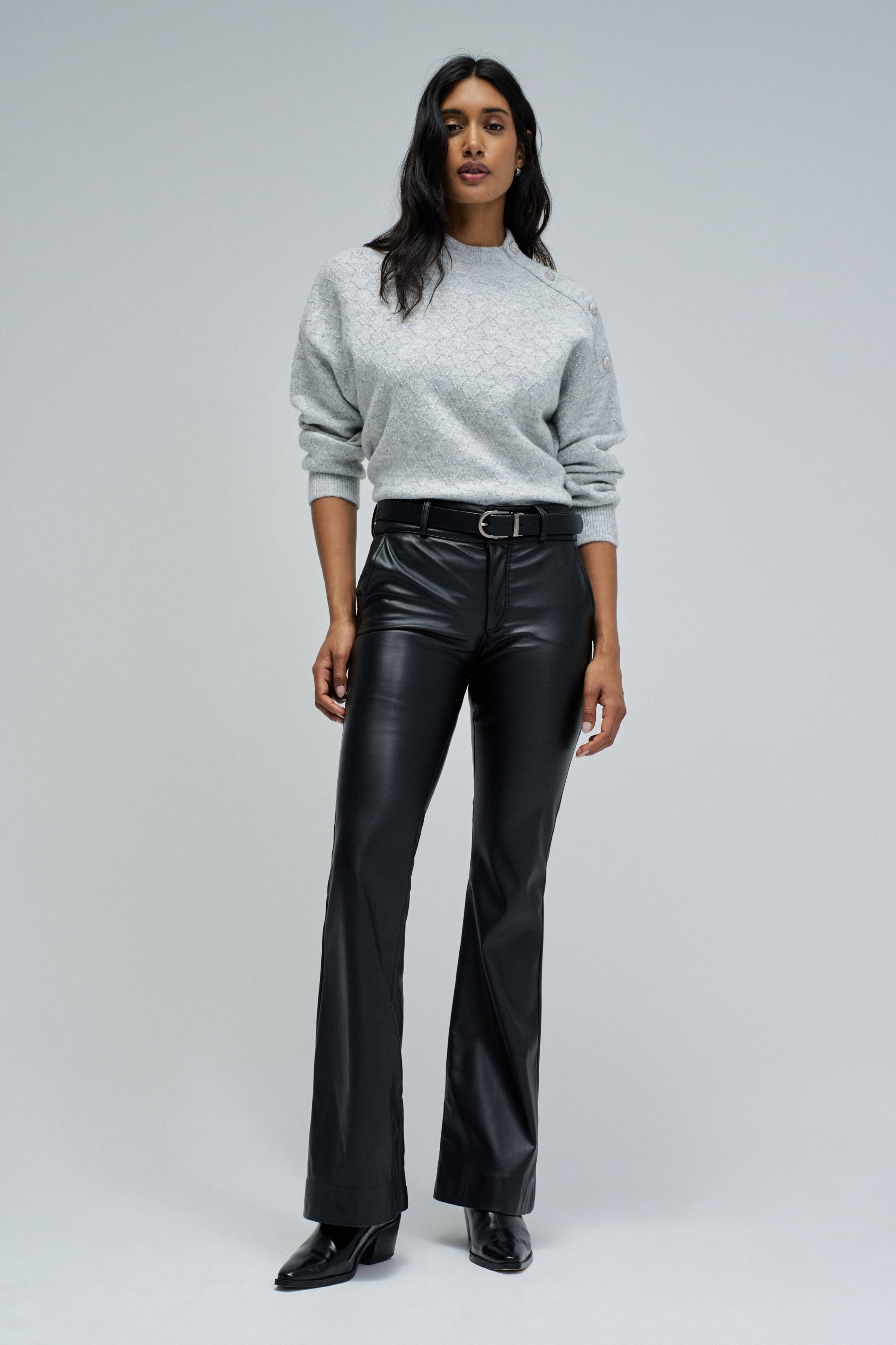 KNIT SWEATER WITH LUREX