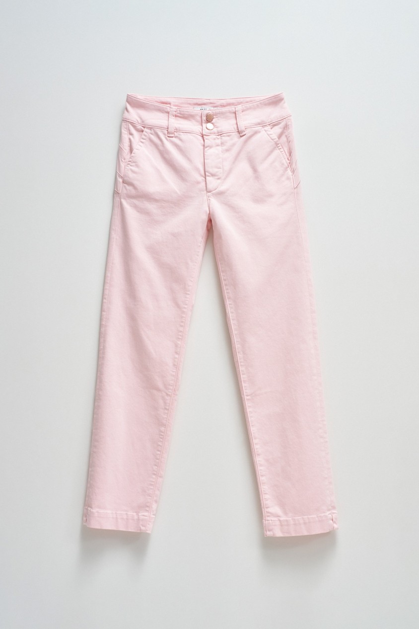 CHINO SECRET PUSH IN CROPPED SLIM