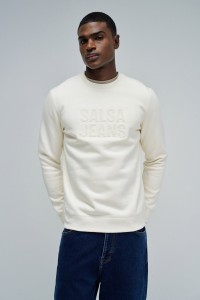 SWEAT  CAPUCHE AVEC LOGO
