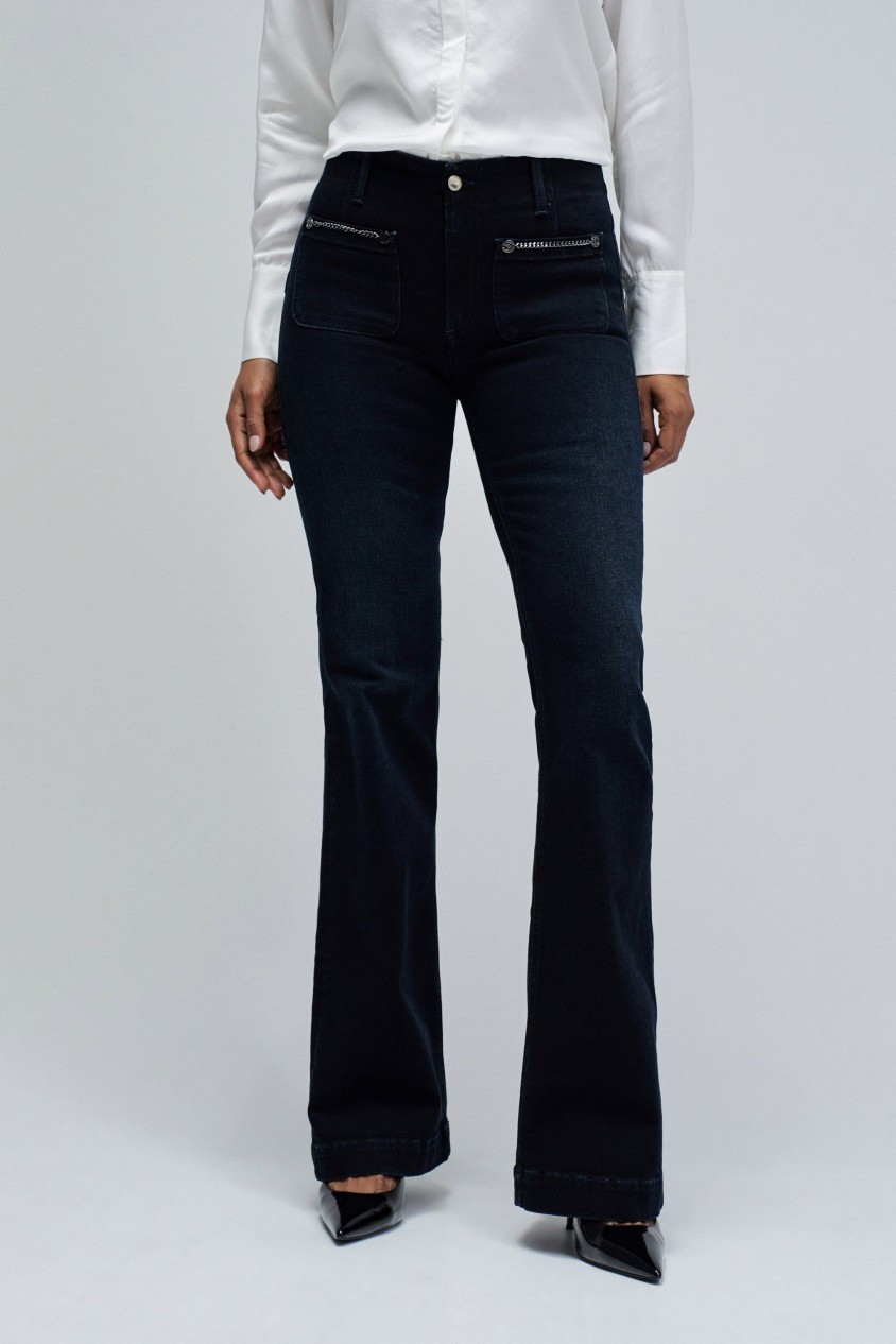 JEANS DESTINY PUSH UP FLARE
