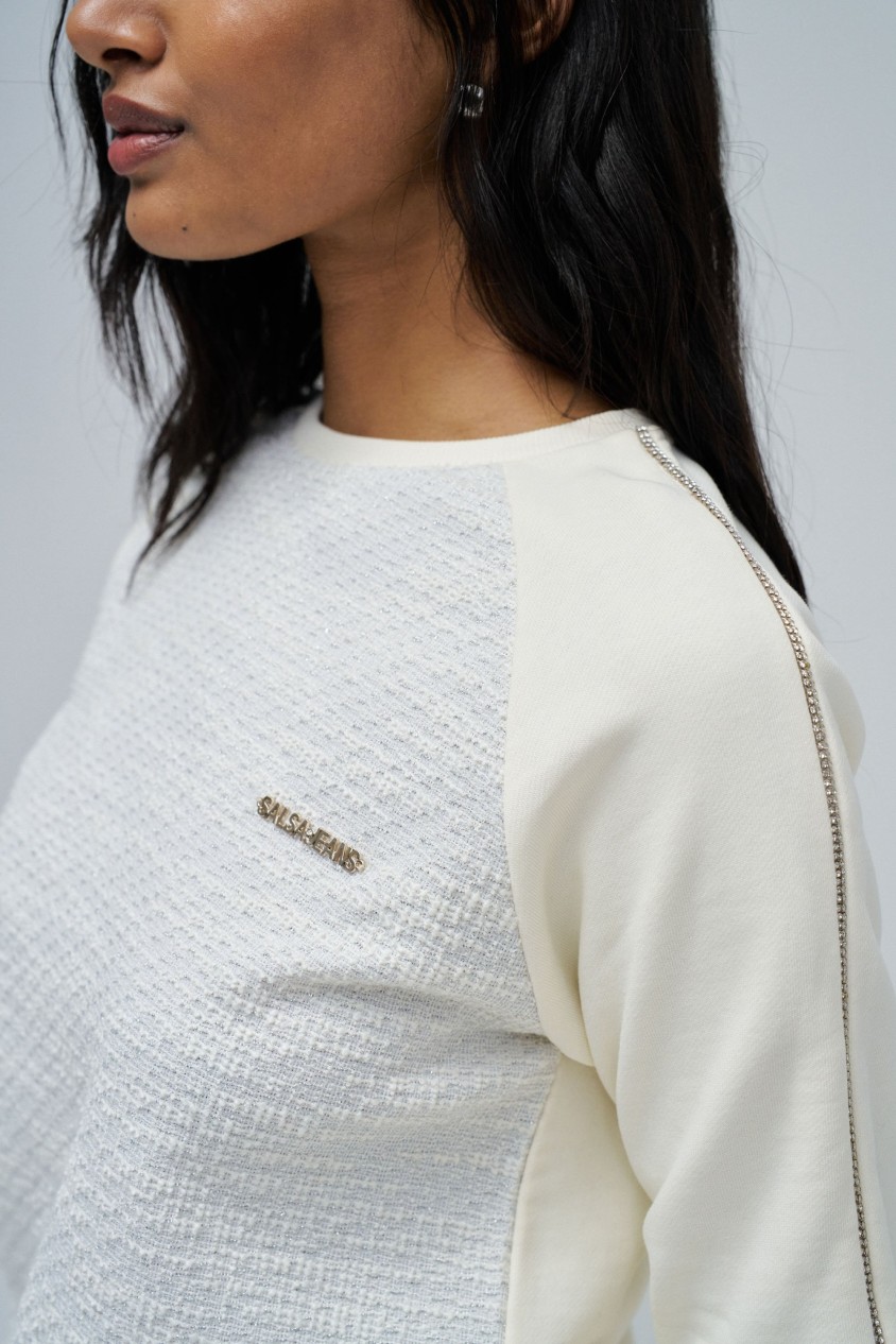 SWEAT À CARREAUX