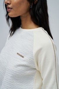 SWEATSHIRT IN TWEED