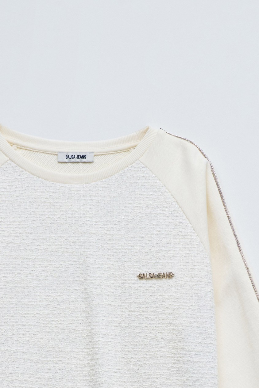 SWEAT À CARREAUX