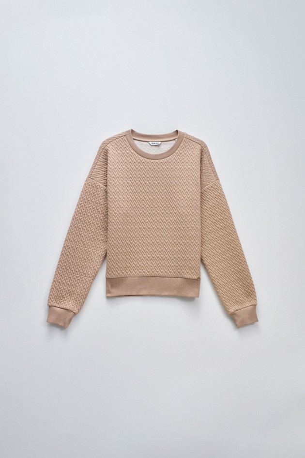 SWEATSHIRT WITH JACQUARD