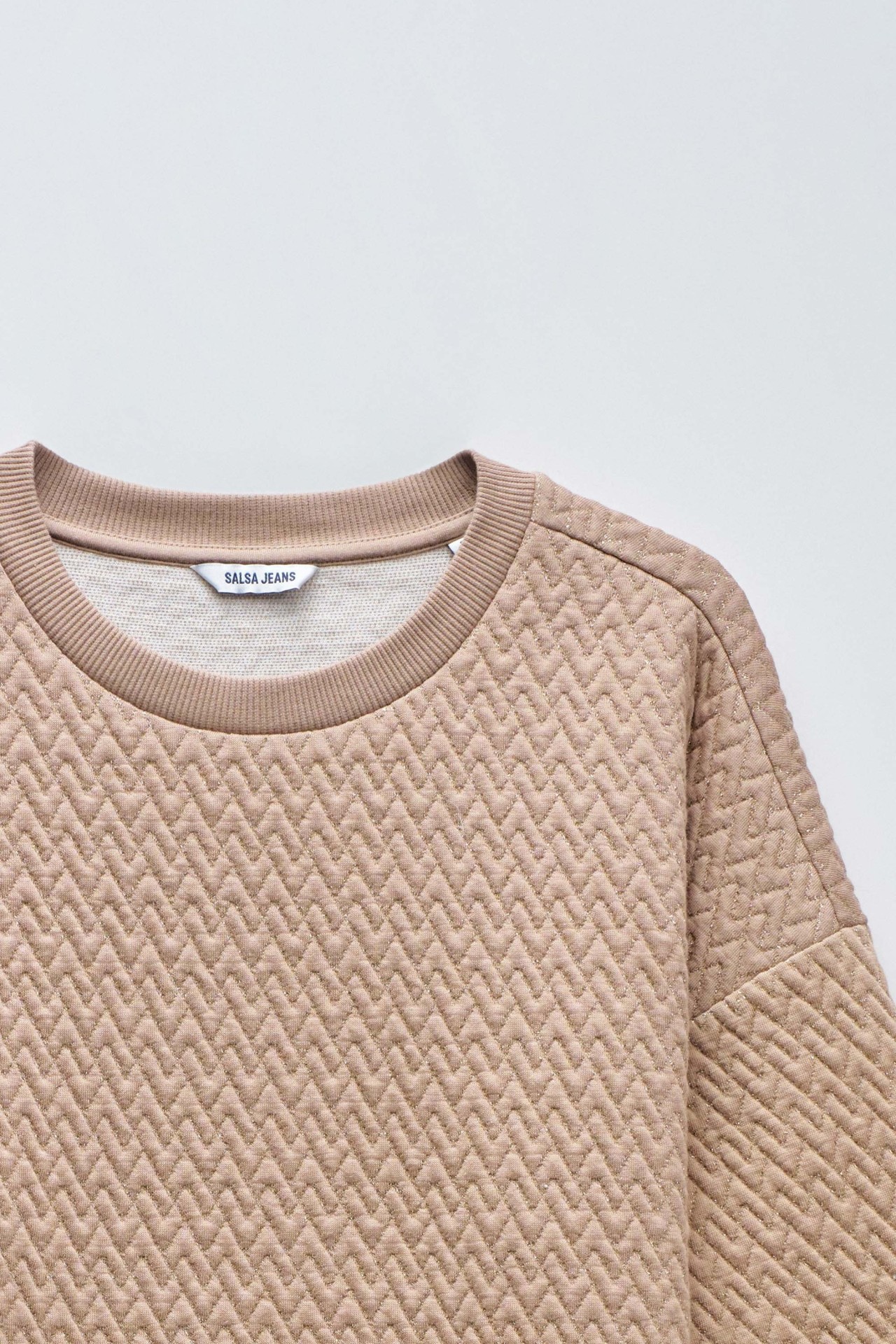 SWEATSHIRT COM JACQUARD