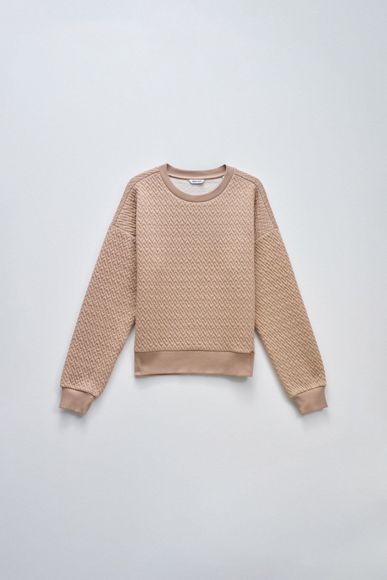 SWEATSHIRT COM JACQUARD