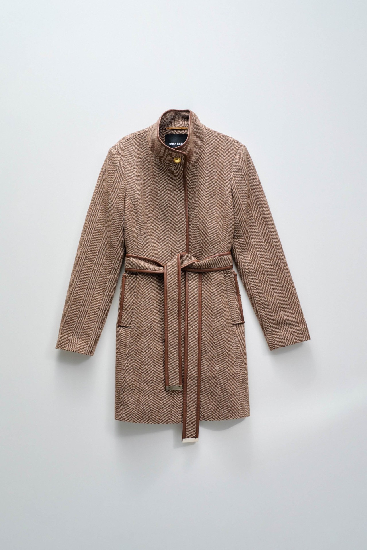 WOOL GRACE SHORT COAT STAR CLUB