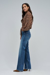 FAITH PUSH IN STRAIGHT STAR CLUB JEANS