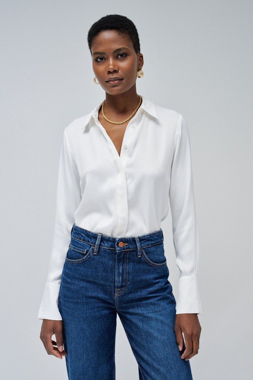 SATIN SHIRT