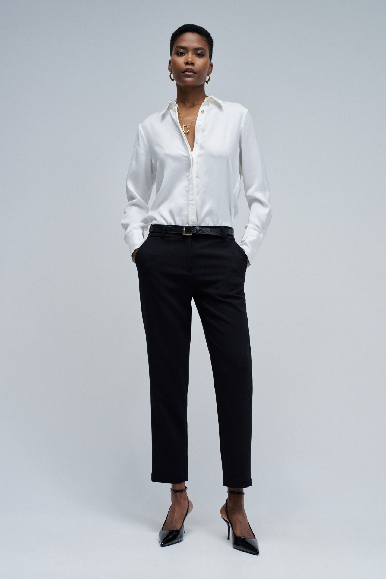 CALÇAS CHINO SLIM FIT