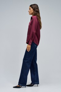 CHEMISE EN SATIN