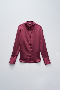 CHEMISE EN SATIN