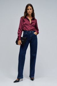 CHEMISE EN SATIN