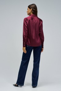 CHEMISE EN SATIN