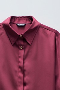 CHEMISE EN SATIN