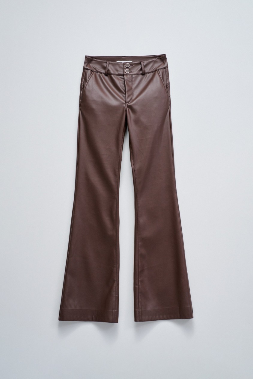 SECRET CHINO PUSH IN FLARE LEDER EFFEKT