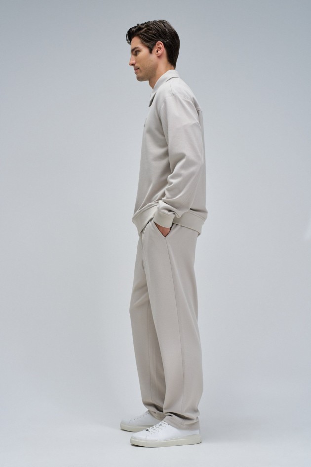 SWEATSHIRT WITH HALF ZIP