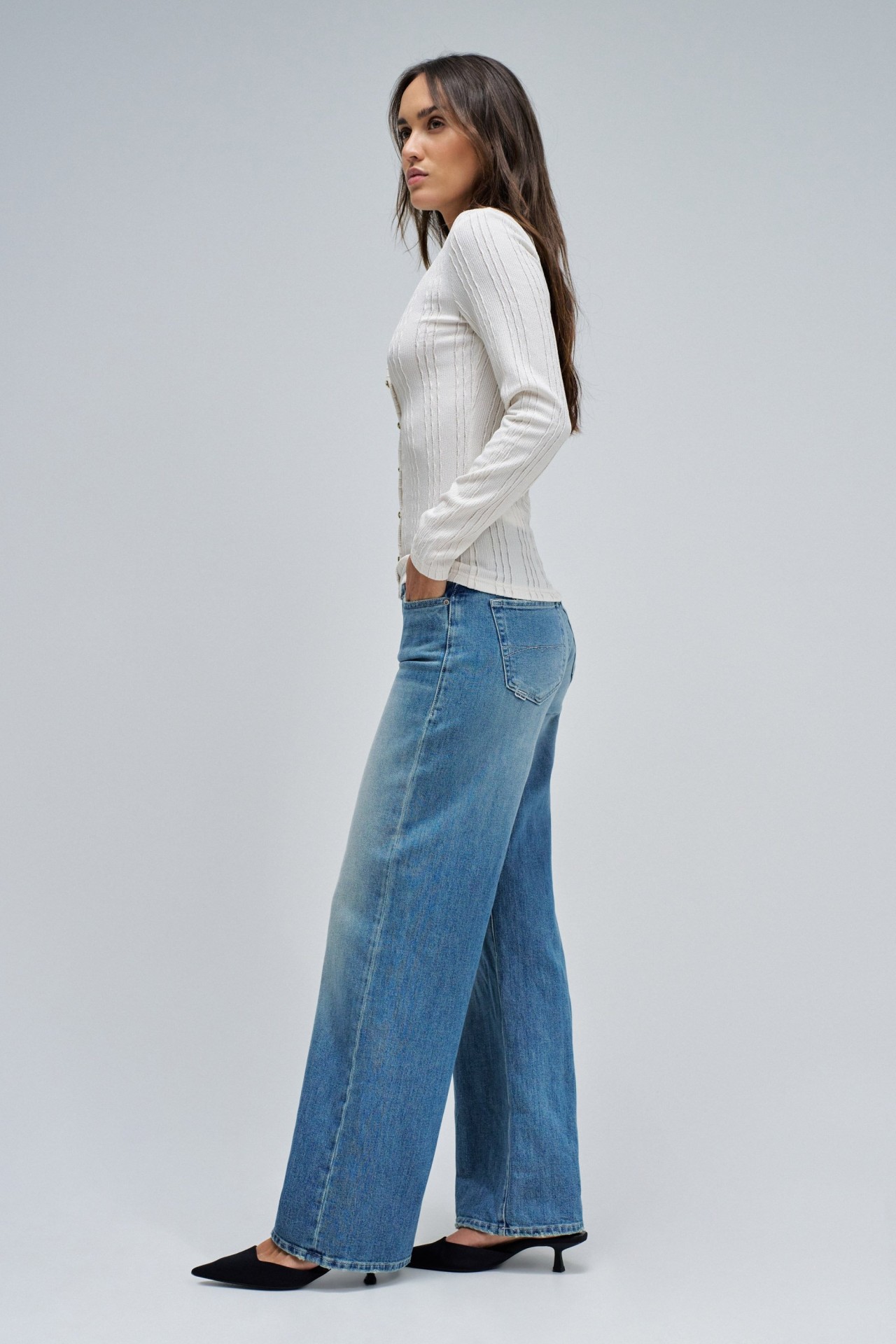 TEXTURIERTER PULLOVER