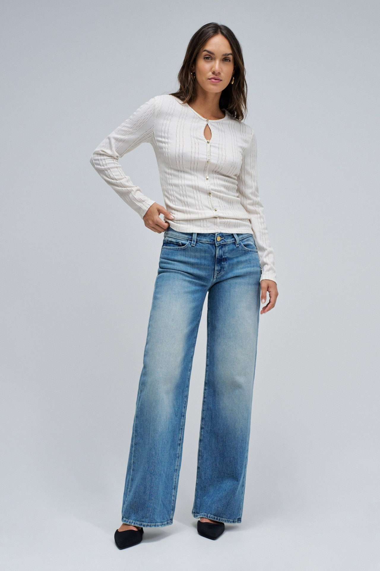 TEXTURIERTER PULLOVER