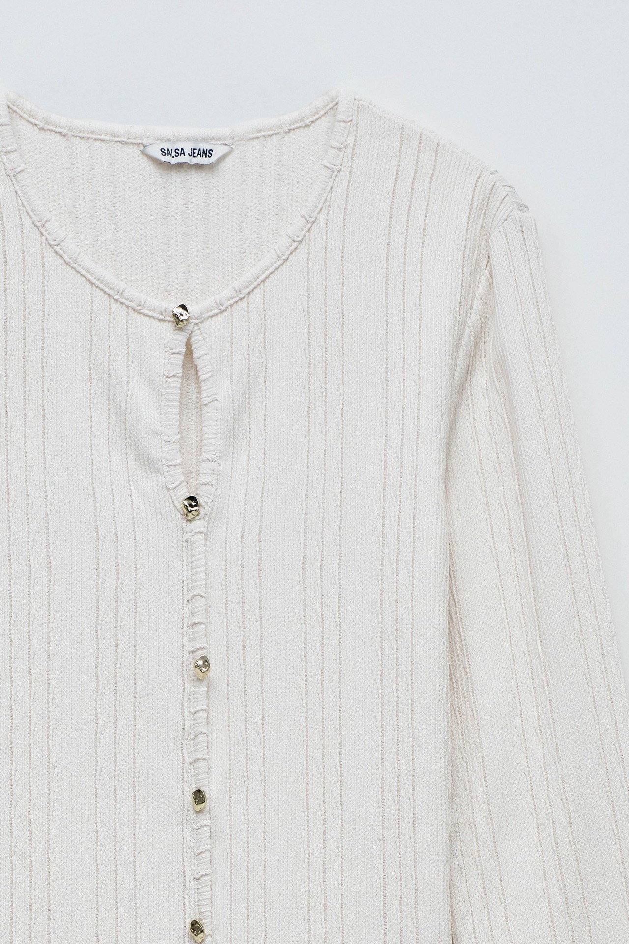 TEXTURIERTER PULLOVER