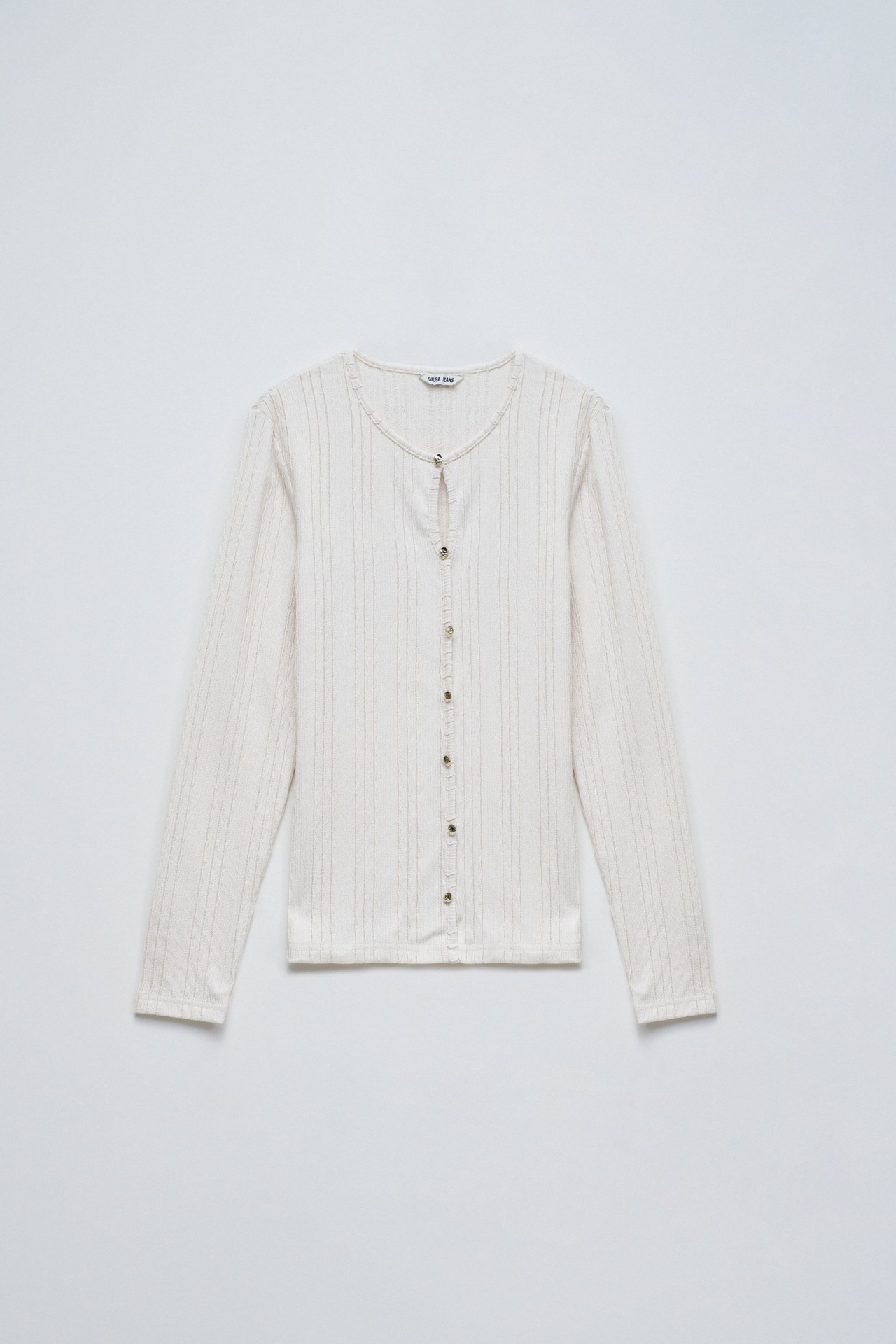 TEXTURIERTER PULLOVER