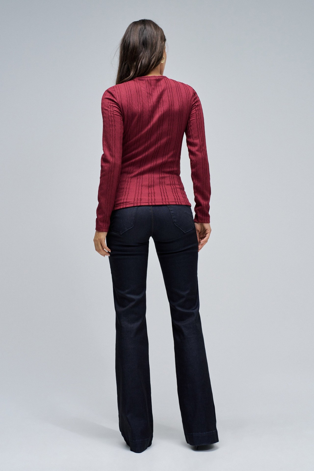 TEXTURIERTER PULLOVER