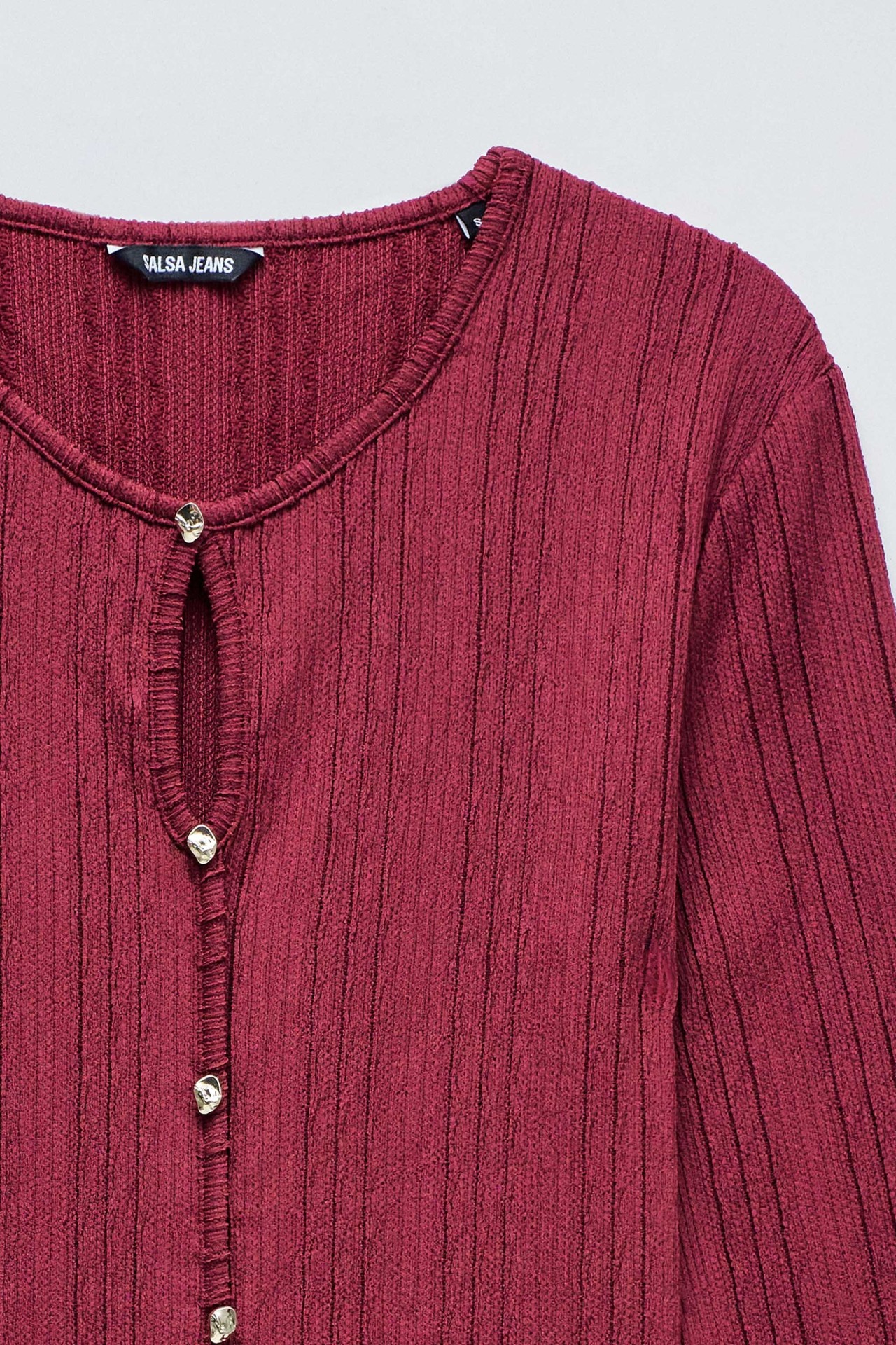 TEXTURIERTER PULLOVER