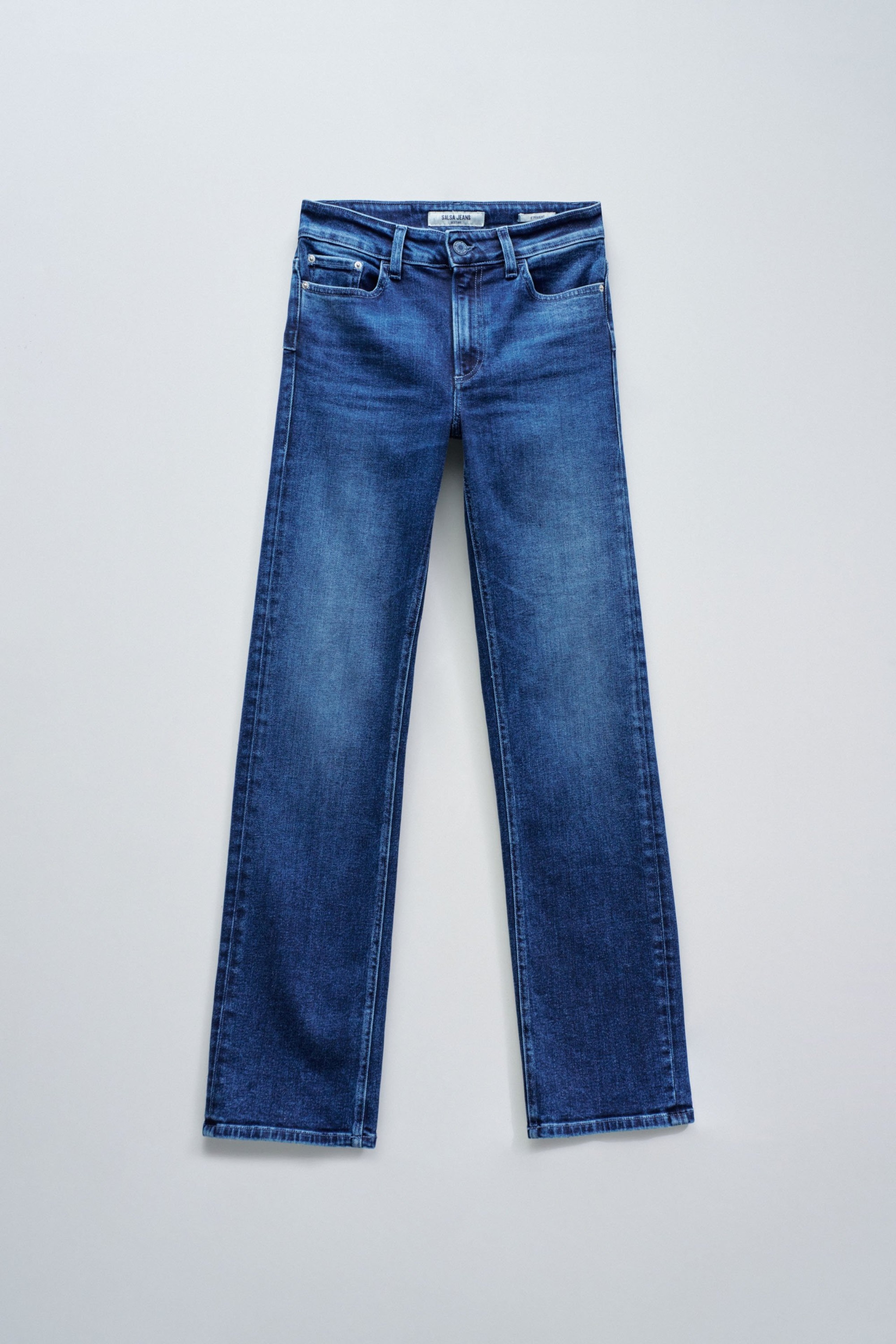 DESTINY PUSH UP STRAIGHT JEANS