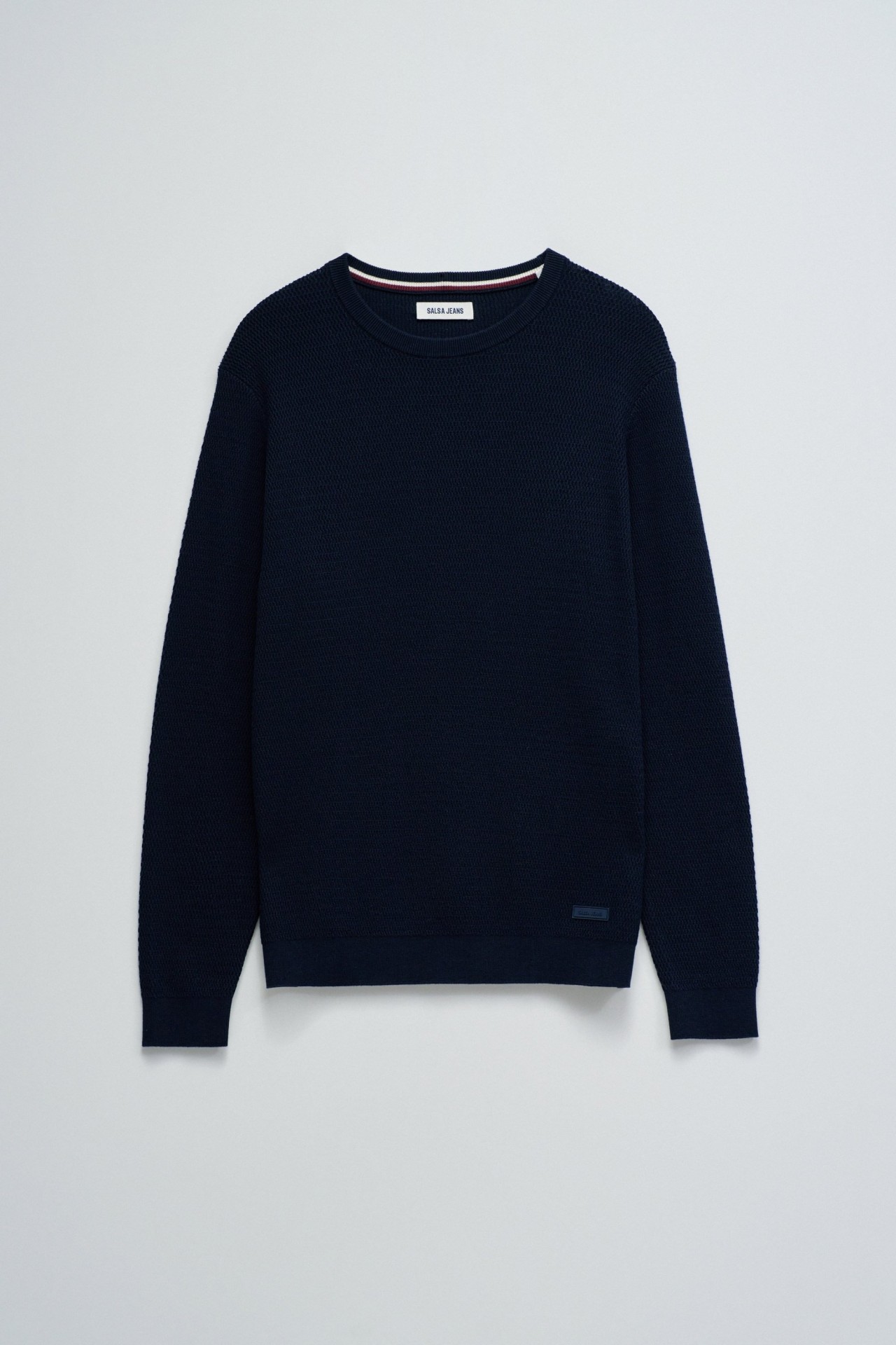 TEXTURED KNIT SWEATER