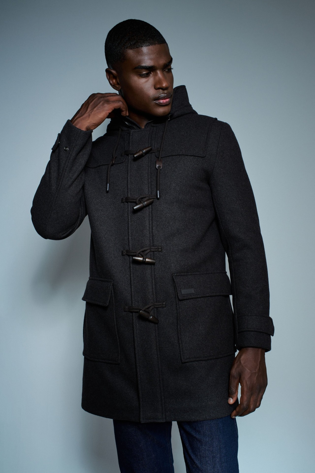 KANADISCHER WOLL TRENCHCOAT