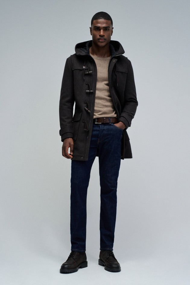 CANADIAN WOOL TRENCH COAT