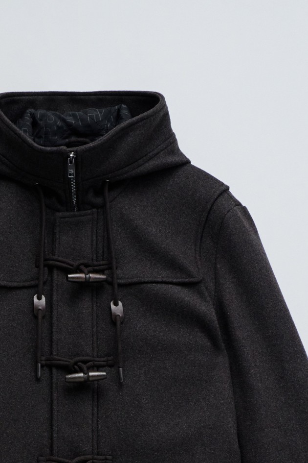 CANADIAN WOOL TRENCH COAT