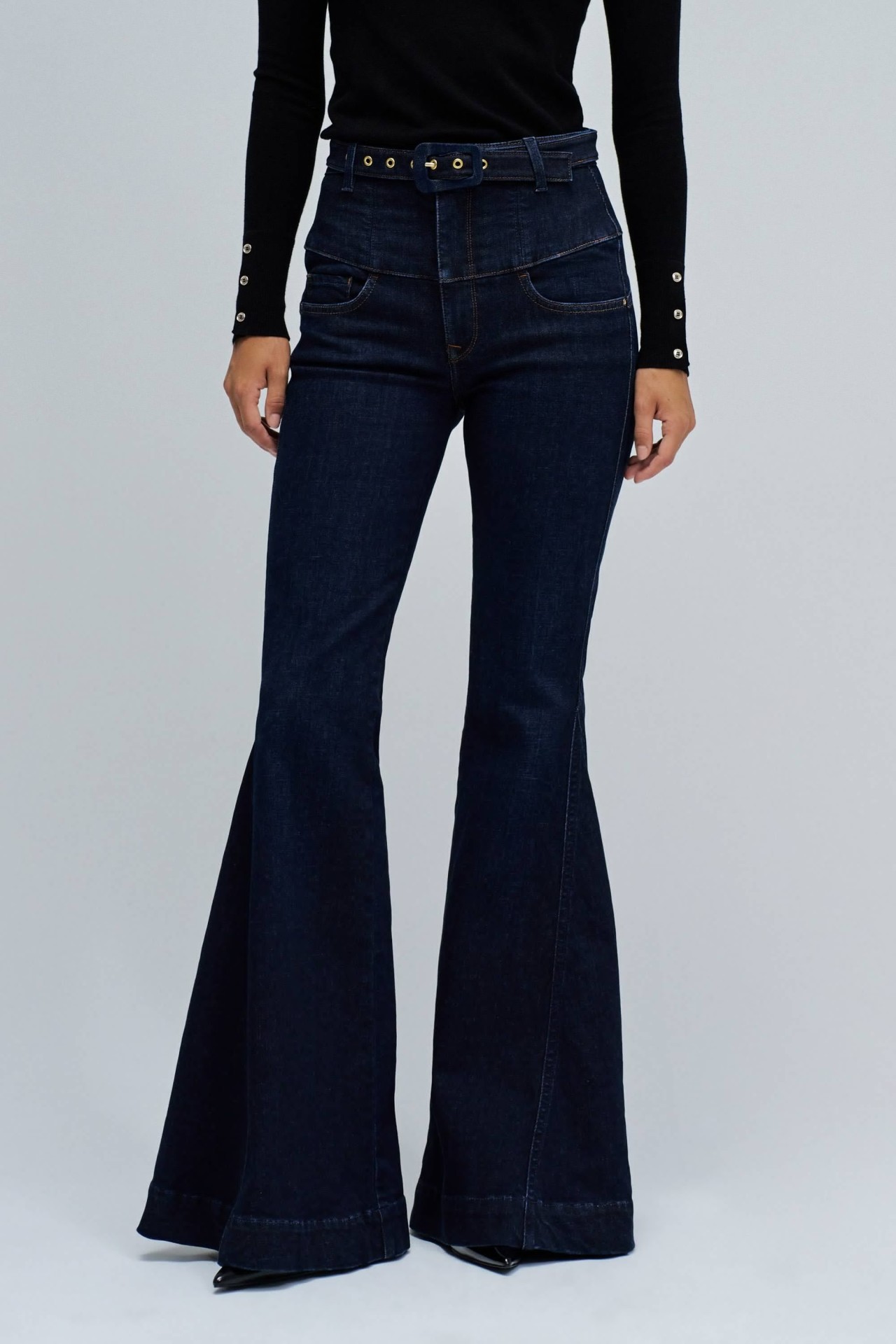 DIVA FAITH PUSH IN FLARE JEANS