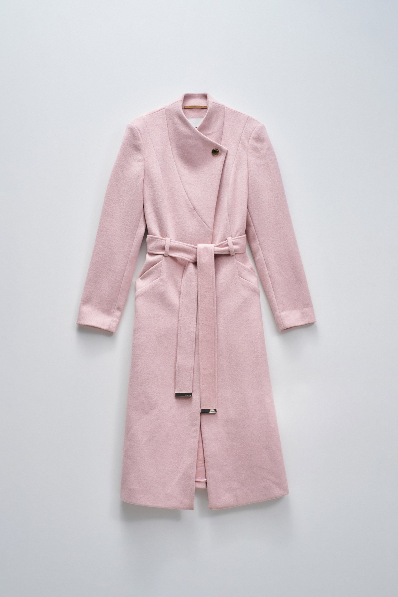 GRACE LONGWOOLLEN COAT WITH BELT