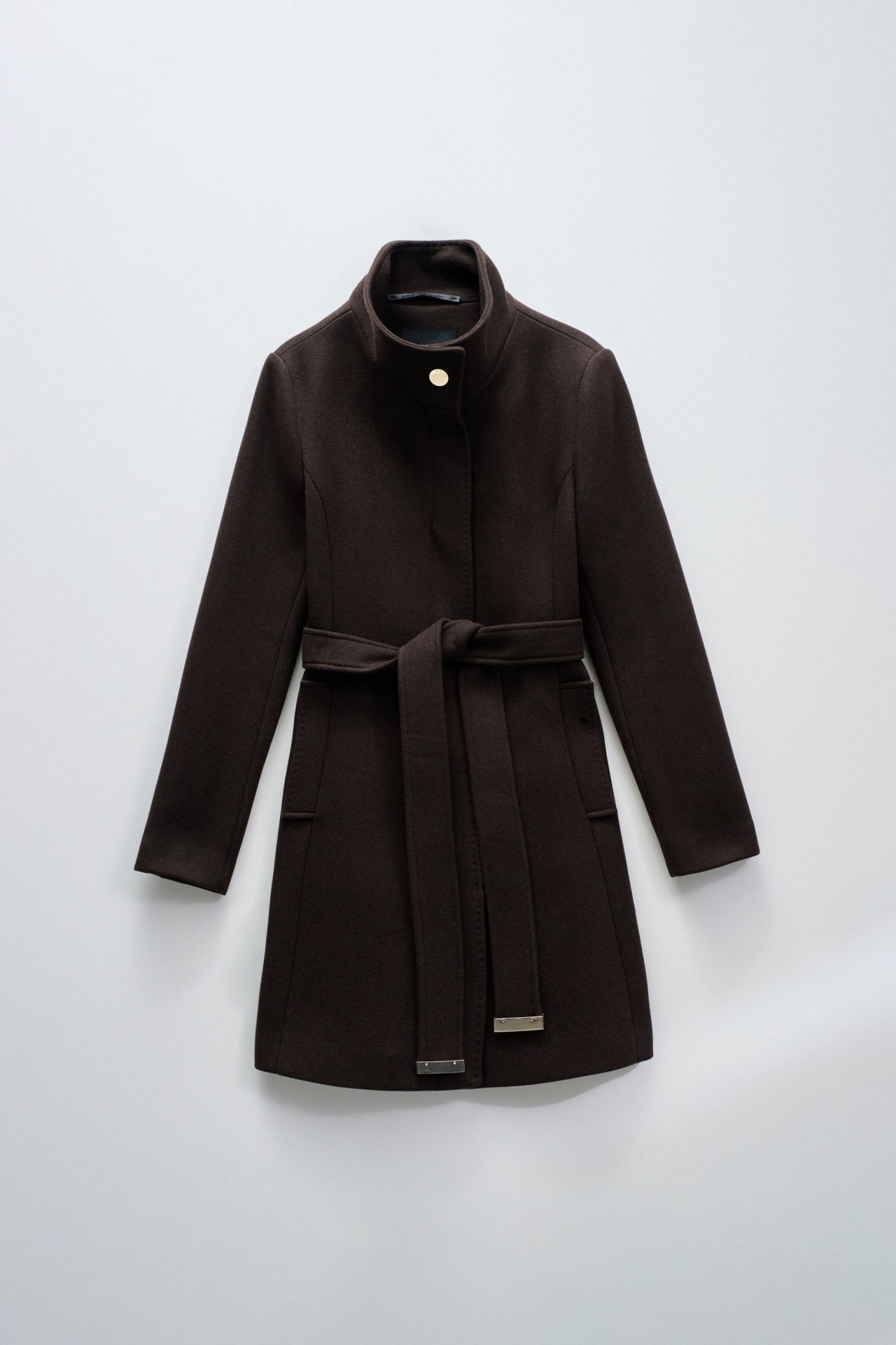 VESTON EN LAINE GRACE AVEC CEINTURE