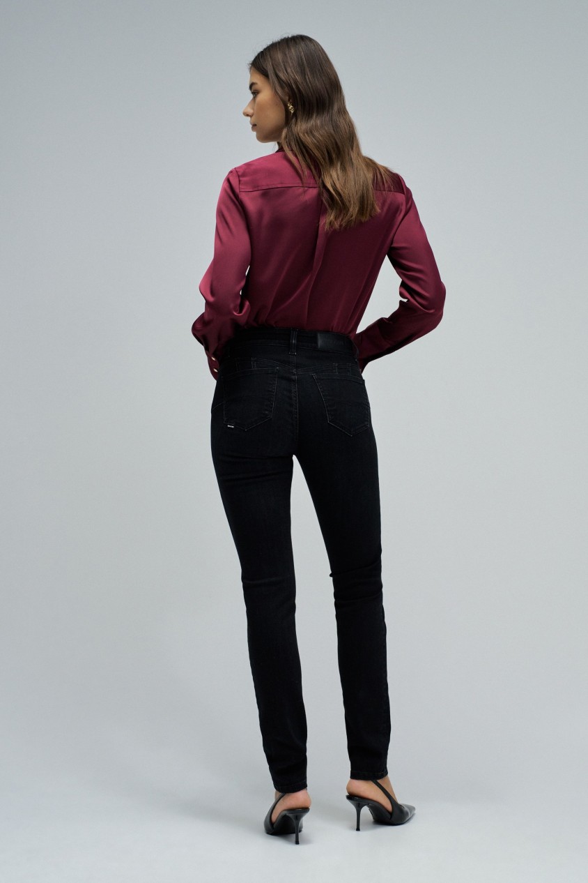 DESTINY PUSH UP SKINNY JEANS