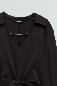 ROBE MIDI EN MAILLE
