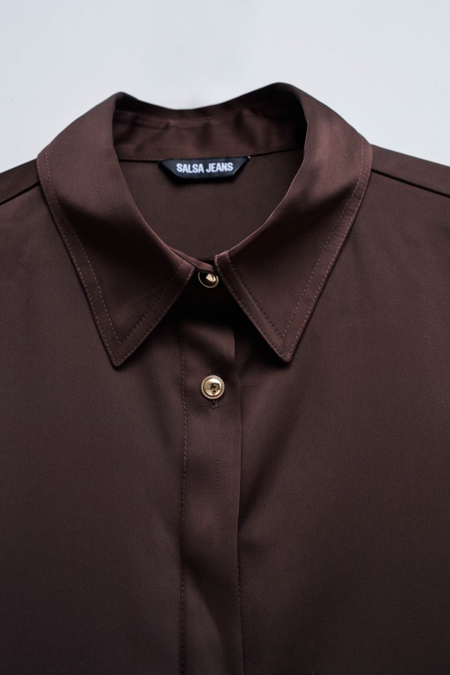 SATIN SHIRT