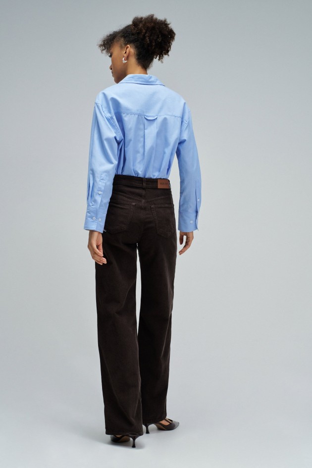 WIDE LEG JEANS IN CORDUROY