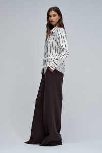 BLUSE MIT STREIFEN