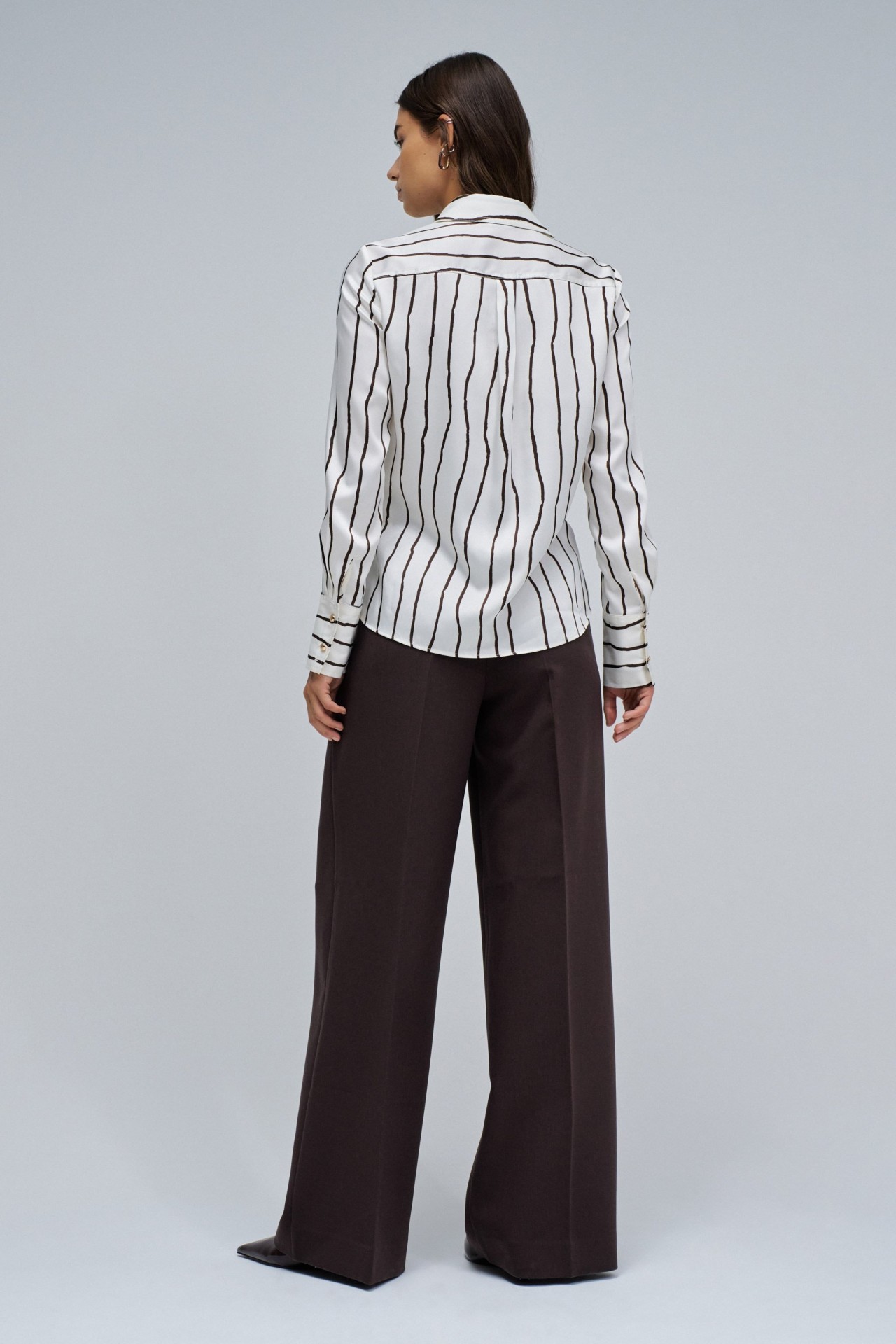 BLUSE MIT STREIFEN