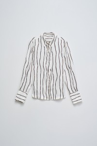 BLUSE MIT STREIFEN