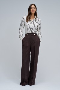 BLUSE MIT STREIFEN
