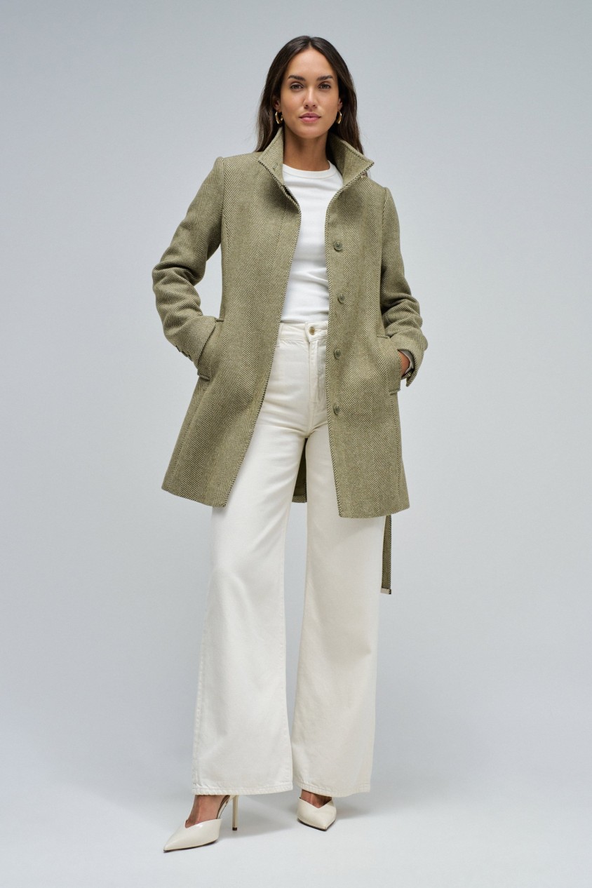 GRACE WOOLLEN COAT WITH BELT