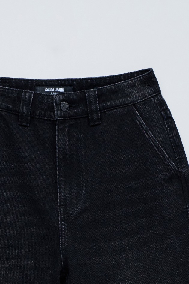 SLOUCHY CROPPED SLIM JEANS