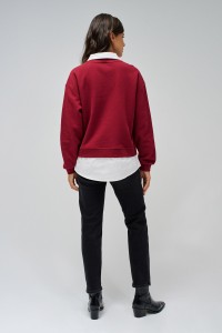 SLOUCHY CROPPED SLIM JEANS