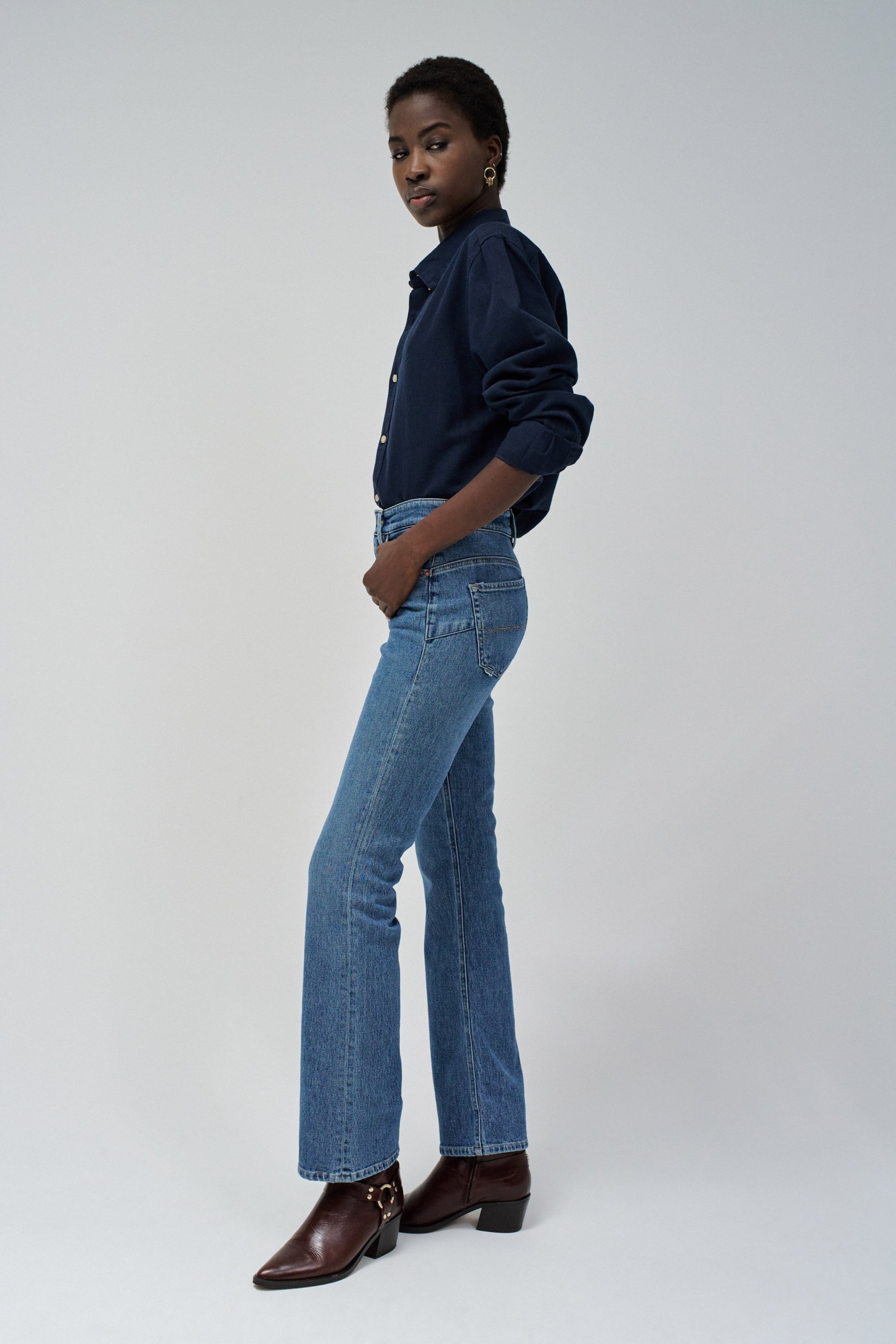 FAITH PUSH IN BOOTCUT JEANS