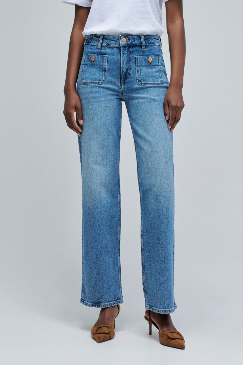 TRUE STRAIGHT JEANS