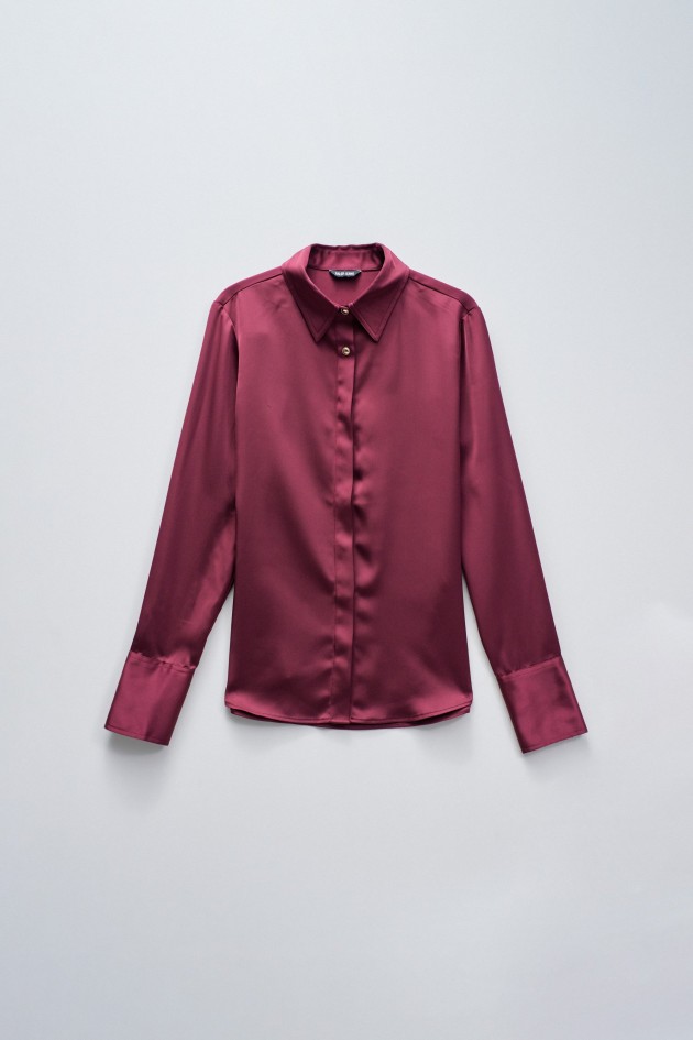SATIN SHIRT
