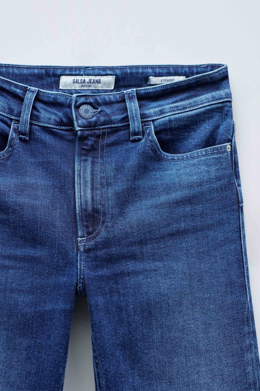 JEAN DESTINY PUSH UP DROIT